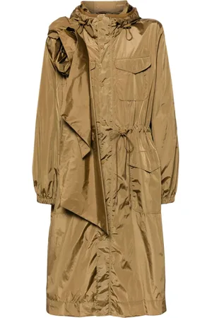 Simone Rocha Rose-appliqué utility tech parka