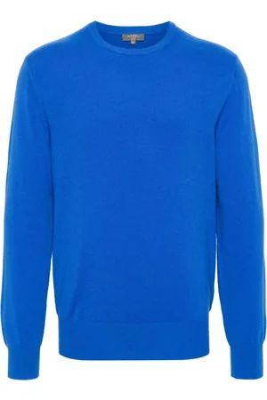 N.PEAL Oxford organic-cashmere jumper