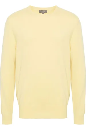 N.PEAL Oxford organic-cashmere jumper