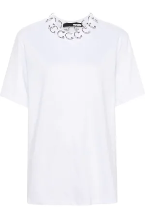ROTATE Metal-detailing T-shirt