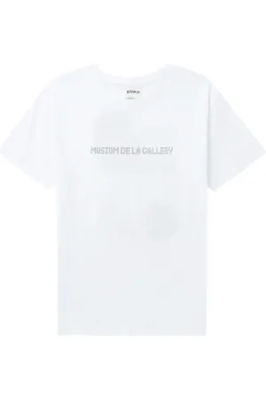 Musium Div. Graphic-print cotton T-shirt