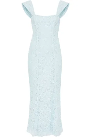 ROTATE Floral-lace dress