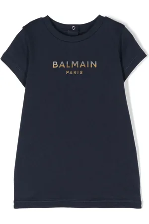 Balmain Logo-print T-shirt dress