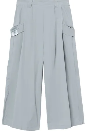 Musium Div. Logo-appliqué palazzo pants
