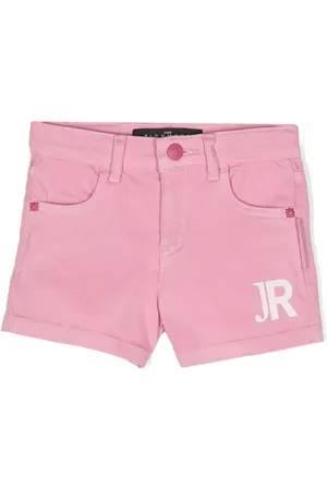 John Richmond Logo-print shorts