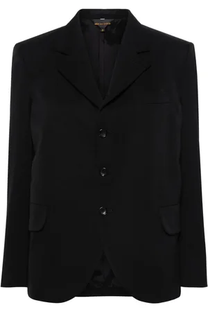 Comme des Garçons Single-breasted wool blazer