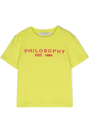 PHILOSOPHY DI LORENZO SERAFINI Logo-embroidered cotton t-shirt