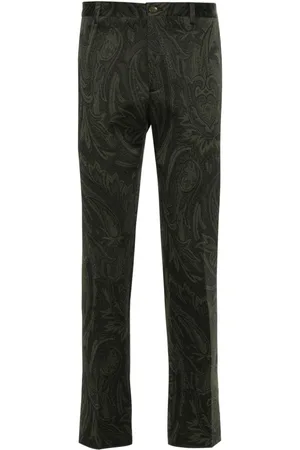 Etro Tapered-leg chino trousers