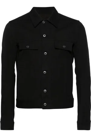 Rick Owens Luxor long-sleeve denim jacket