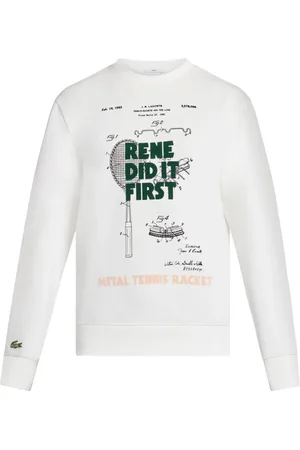 Lacoste Graphic-print crew-neck sweatshirt
