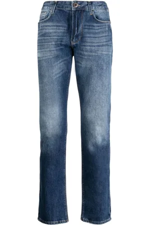 Emporio Armani Low-rise straight jeans