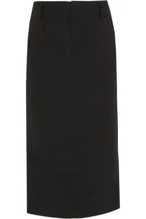 Vince Low-rise midi skirt