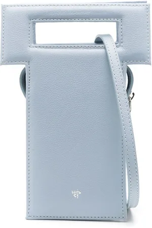 MISCI T leather shoulder bag