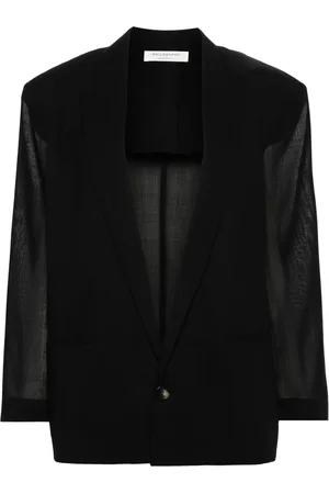 Serafini Peak-lapels single-breasted blazer