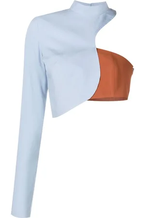 MISCI Asymmetric cropped top