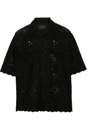 Simone Rocha Broderie-anglaise cotton shirt