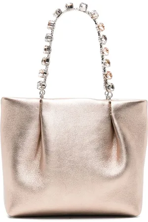 Aquazzura Mini Galactic leather tote bag