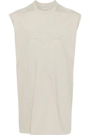 Rick Owens Panelled cotton vest