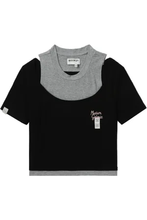 Musium Div. Layered cropped T-shirt