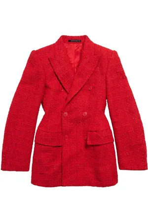 Balenciaga Tweed double-breasted jacket