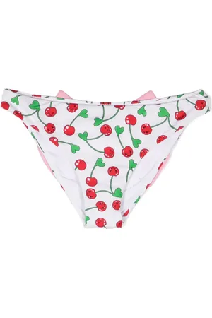 MC2 SAINT BARTH Cherry-print bikini bottoms