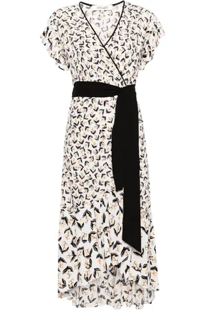 Diane von Furstenberg Violla floral-print wrap dress