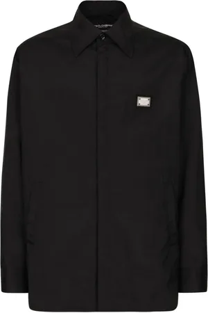 Dolce & Gabbana Logo-plaque shirt jacket