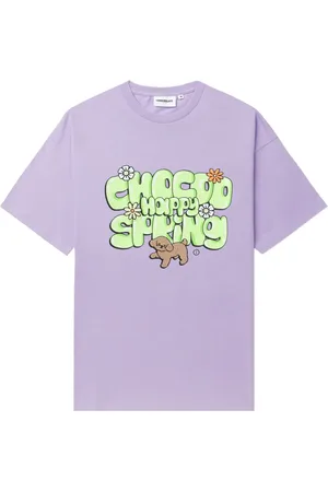Chocoolate Slogan-print stretch-cotton T-shirt