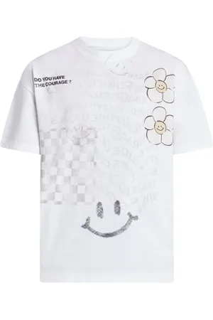 MOUTY Graphic-print cotton T-shirt