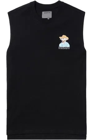 Musium Div. Van Gogh-print cotton vest