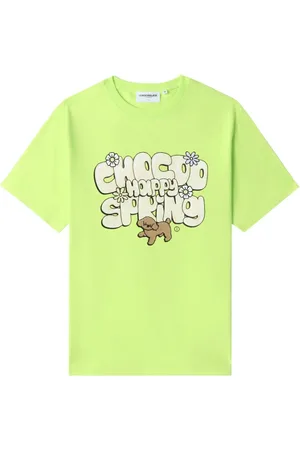 Chocoolate Slogan-print stretch-cotton T-shirt