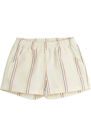 Mini Rodini Striped elasticated-waist shorts