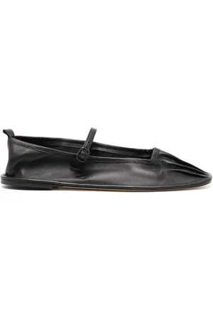 Hereu Dansa leather ballerina shoes