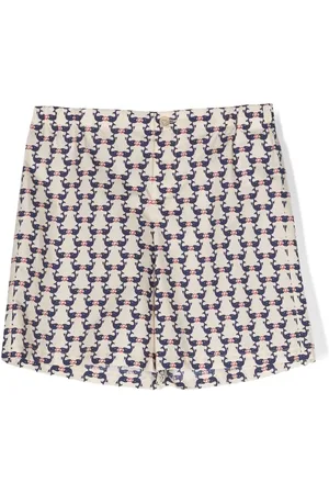 Gucci Whale print shorts