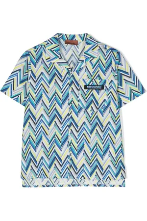 Missoni Zigzag-print cotton shirt