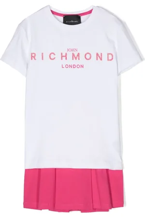 John Richmond Logo-print skirt set