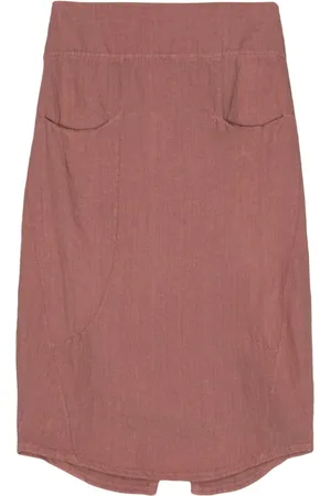 TRANSIT Linen midi skirt