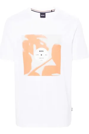 HUGO BOSS Logo-print cotton T-shirt
