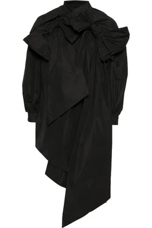 Simone Rocha Bow-detailing asymmetric jacket