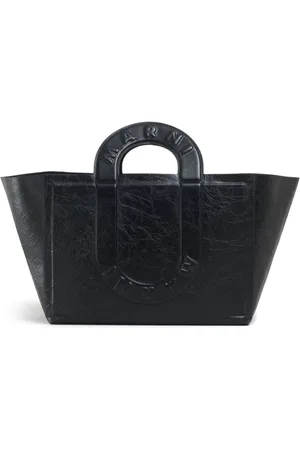 Marni Logo-embossed tote bag