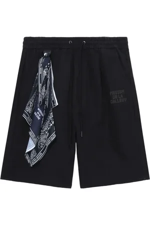 Musium Div. Scarf-detail track shorts