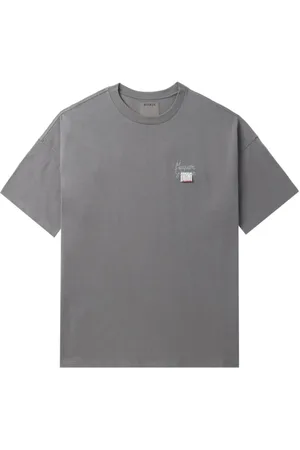 Musium Div. Logo-embroidered cotton T-shirt