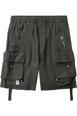 Musium Div. Drawstring-waist cargo shorts