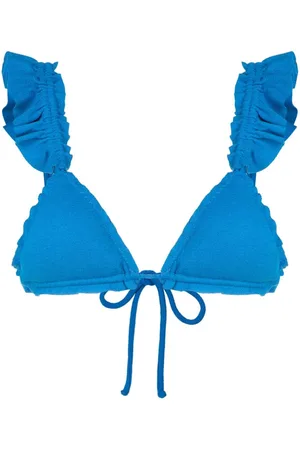 CLUBE BOSSA Laven ruffled bikini top