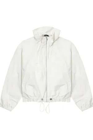 tout a coup Ruffle-trimmed high-neck jacket
