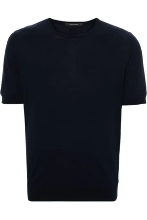 TAGLIATORE Josh fine-knit cotton T-shirt