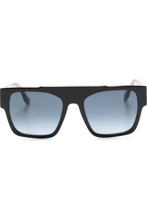 Marc Jacobs Logo-print square-frame sunglasses