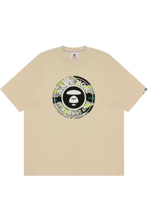 A Bathing Ape Moonface-print cotton T-shirt