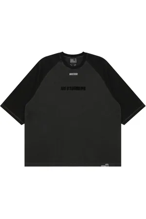 A Bathing Ape Logo-embroidered cotton T-shirt