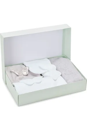 MARIE CHANTAL Angel Wing cashmere babygrow set